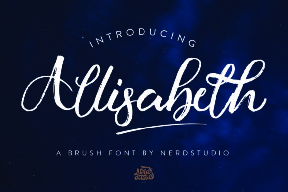 Allisabeth: A Handwritten Font for Small Business Branding