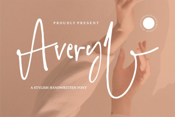 Averyl: The Handwritten Font for Modern Branding