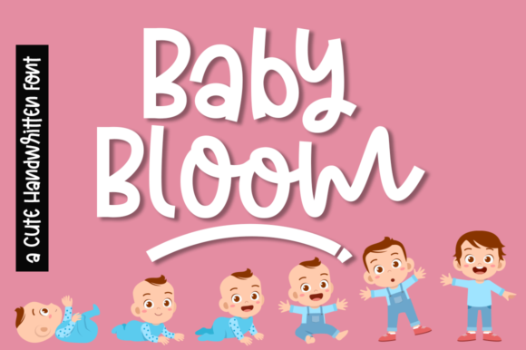 Baby Bloom: A Playful Handwritten Font for Makers