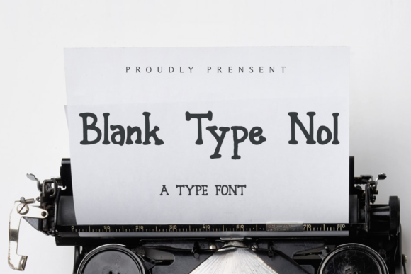 Blank Type Nol: A Versatile Handwritten Font for Crafters