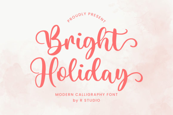 Bright Holiday: A Warm Handwritten Font for Your Brand