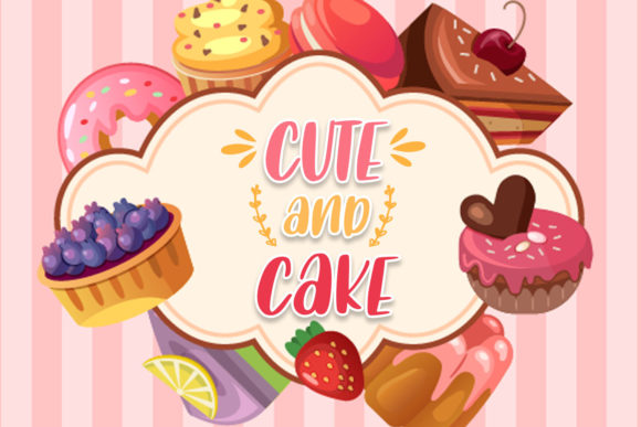 Cute and Cake: A Sweet Handwritten Font for Business