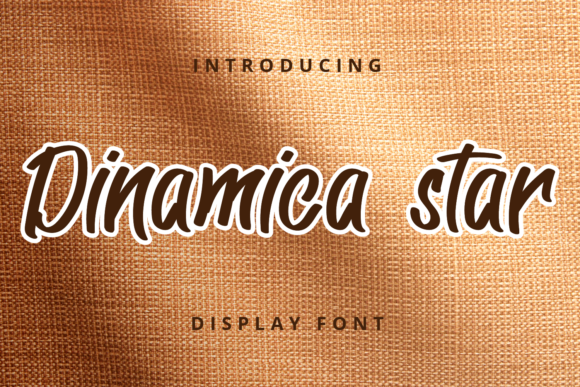 Dinamica Star: A Friendly Handwritten Font for Web Design