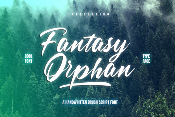 Fantasy Orphan: A Handwritten Font for Editorial Design