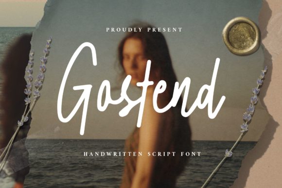 Gostend: A Relaxed Handwritten Font for Modern Branding