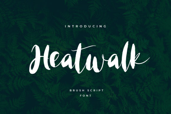 Heatwalk: A Stylish Script Font for Small Business Branding