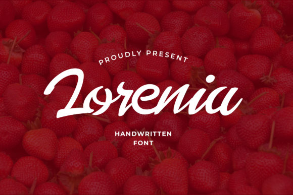 Lorenia: A Sweet Handwritten Font for Campaigns