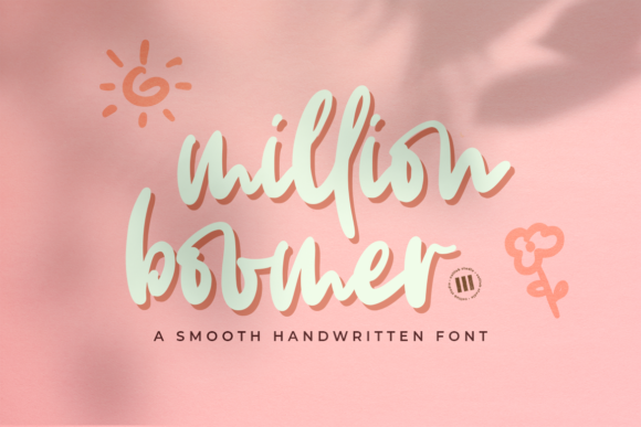 Million Boomer: A Handwritten Font for Makers