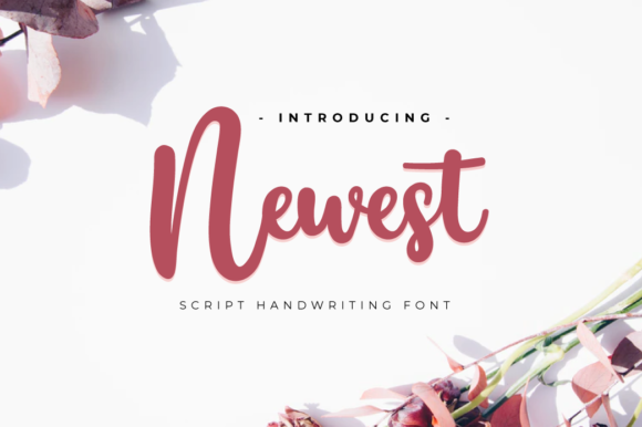 Newest: A Trendy Handwritten Font for Modern Editorial Design