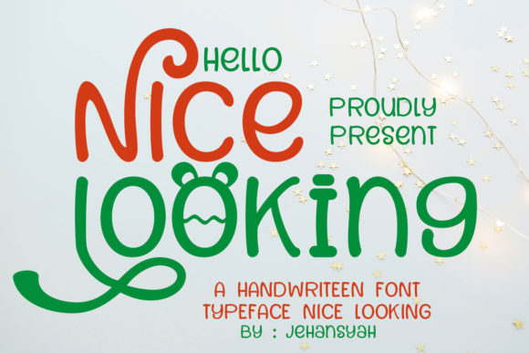 Nice Looking: A Handwritten Font for Modern Web Design