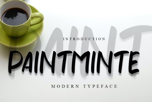 Paintminte: A Fresh Handwritten Font for Small Business