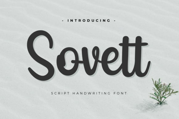 Sovett: A Dainty Handwritten Font for Editorial Elegance