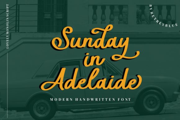 Sunday in Adelaide: A Retro Script Font for Campaigns