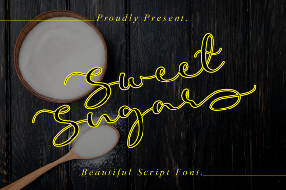 Sweet Sugar: A Handwritten Font for Campaigns