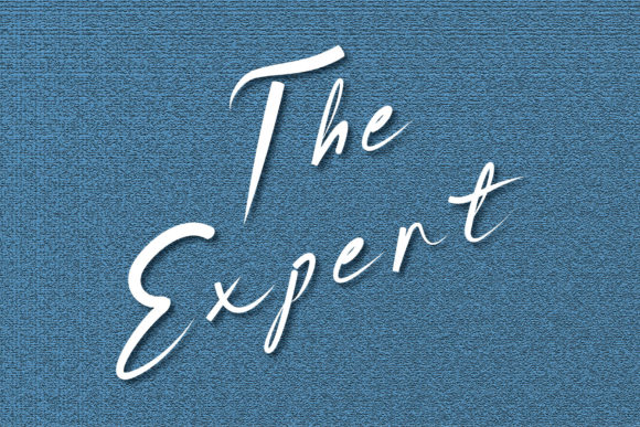 The Expert: A Handwritten Font for Your Brand