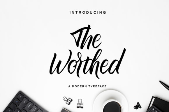 The Worthed: A Charming Script Font for Your Brand
