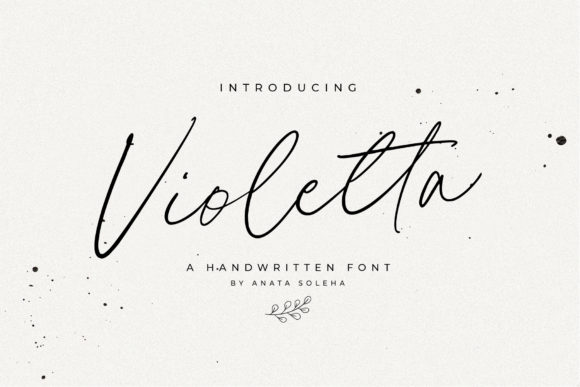 Violetta: A Timeless Handwritten Font for Your Brand
