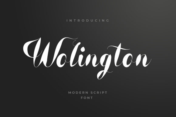 Wolington: A Handwritten Font for Campaign Clarity